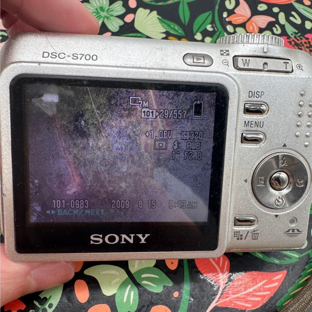 Sony Cyber-shot DSC-S700 7.2MP Digital‎ Camera Silver 3x Optical Zoom Bundle